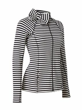 Kate Spade x Beyond Yoga Striped Bow Jacket XS